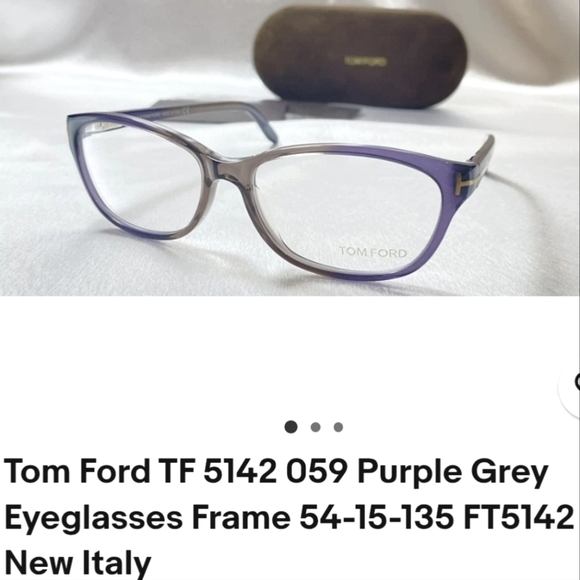 Tom Ford Purple Cat Eye Eyeglass Frame - TF5142 - Picture 14 of 15